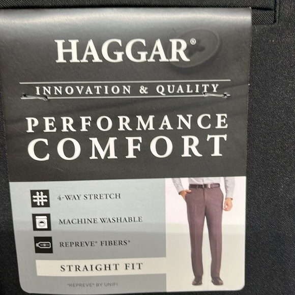 Haggar Performance Comfort Stretch Pant - Picture 6 of 14